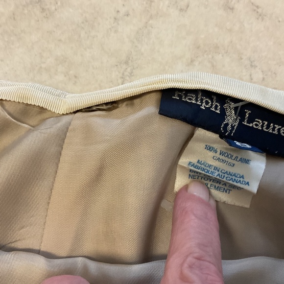 Ralph Lauren Wool Houndstooth midi skirt - Picture 11 of 12